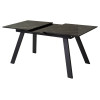 Стол Морис 140 ДАРК, стекло / черный каркас М-City
