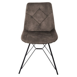 Стул MARBELLA PK6015-08 (VBP208) античный серо-бежевый, велюр М-City