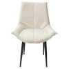 Стул Осло Светло-бежевый Vivaldi #V02, велюр / черный каркас M-City БЕЗ НДС