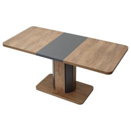 Стол STORK Дуб Канзас/ Графит 120 М-City