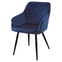 Стул BRANDY синий, велюр G062-49 М-City