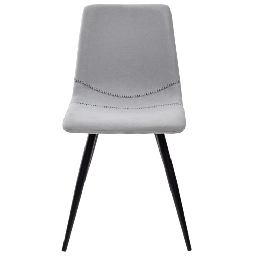 Стул PADOVA UF860-02B серо-голубой, ткань М-City