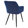 Стул BRANDY синий, велюр G062-49 М-City