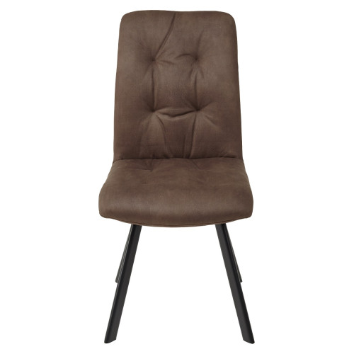 Стул VILMAR BROWN коричневый нубук M-City