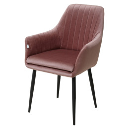 Стул Роден Blitz 08 Сиреневый, велюр / черный каркас M-City