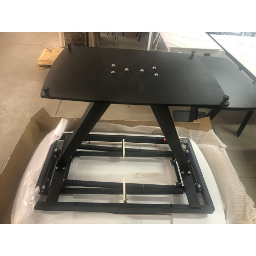 Стол ALATRI 120 MATT BLACK MARBLE SINTERED STONE / BLACK М-City