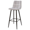 Барный стул LECCO UF910-02 LIGHT GREY, велюр М-City