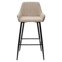 Барный стул PUNCH бежевый меланж FC-05/ MF-05 М-City