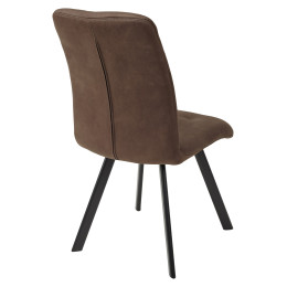 Стул VILMAR BROWN коричневый нубук M-City