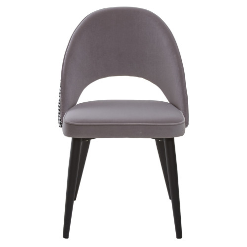 Стул FLAVOUR GREY, велюр M-City