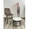 Стул DAIQUIRI BLUVEL-38 LATTE, велюр М-City