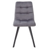 Стул CHILLI SQUARE BLUVEL-14 GREY, велюр М-City