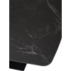 Стол ALATRI 120 MATT BLACK MARBLE SINTERED STONE / BLACK М-City