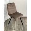 Стул DAIQUIRI BLUVEL-38 LATTE, велюр М-City