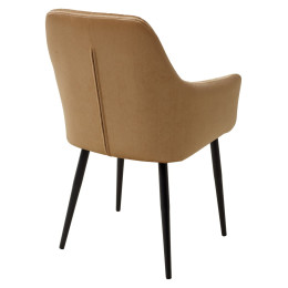 Стул Роден Blitz 04 Бежевый, велюр / черный каркас M-City