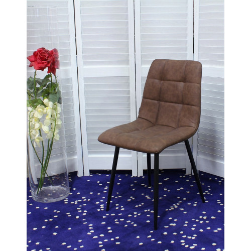 Стул CHILLI RU-05 коричневый винтаж, PU М-City