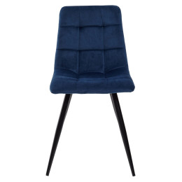 Стул TERAMO UF910-18 NAVY BLUE, велюр М-City