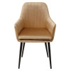 Стул Роден Blitz 04 Бежевый, велюр / черный каркас M-City