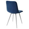 Стул CHILLI-Q синий #29, велюр / белый каркас М-City
