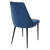 Стул NEPAL-P СИНИЙ ГЕКСАГОН, велюр 54/ 795/ черный каркас М-City