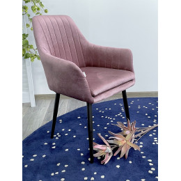 Стул Роден Blitz 08 Сиреневый, велюр / черный каркас M-City