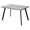 Стол BRICK M 120 Бетон Портленд/ Черный М-City