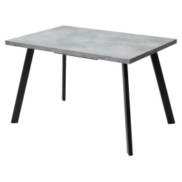 Стол BRICK M 120 Бетон Портленд/ Черный М-City
