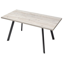 Стол BRICK M 140 Дуб Анкона/ Черный М-City