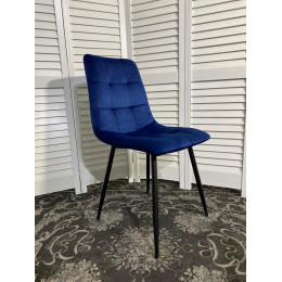 Стул BARI G062-49 СИНИЙ, велюр М-City