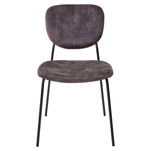 Стул CONVERS античный серый, велюр M-City