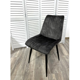 Стул REMI PK6015-01(VBP201) античный графит, велюр М-City