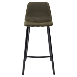 Барный стул HAMILTON бутылочный, микрофибра MF-09 М-City