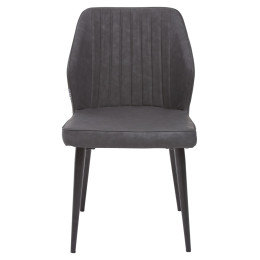 Стул SEATTLE RU-07 серая сталь, экокожа М-City