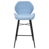 Барный стул MARCEL TRF-10 небесно-голубой, ткань М-City