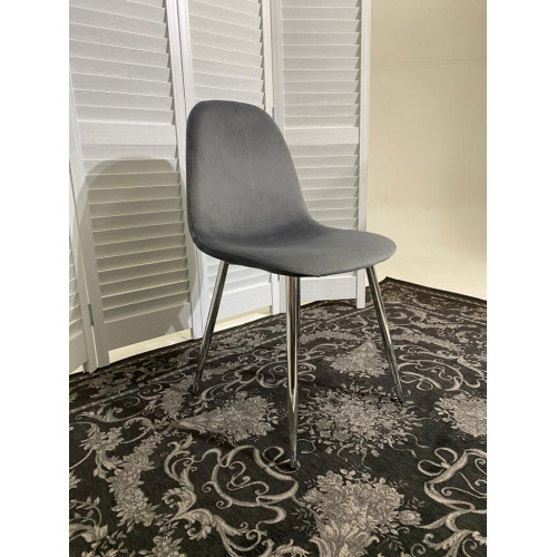 Стул PESCARA UF910-05 DARK GREY, велюр М-City