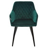 Стул BRANDY зеленый, велюр G062-18 М-City
