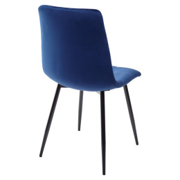 Стул BARI G062-49 СИНИЙ, велюр М-City