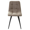 Стул CHILLI-Q латте #25, велюр / черный каркас М-City
