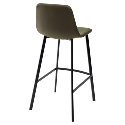 Барный стул HAMILTON бутылочный, микрофибра MF-09 М-City