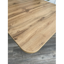 Стол EXEL 140 Дуб Вотан/ Алюминий М-City