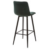 Барный стул LECCO UF910-14 DARK GREEN, велюр М-City