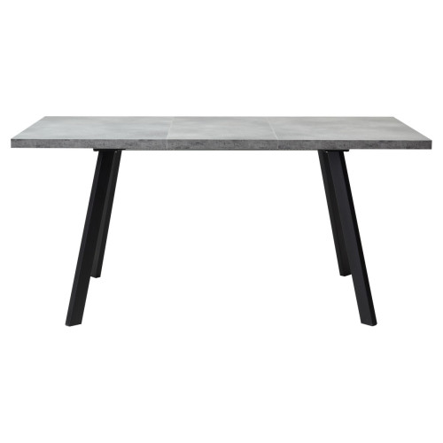 Стол BRICK M 120 Бетон Портленд/ Черный М-City