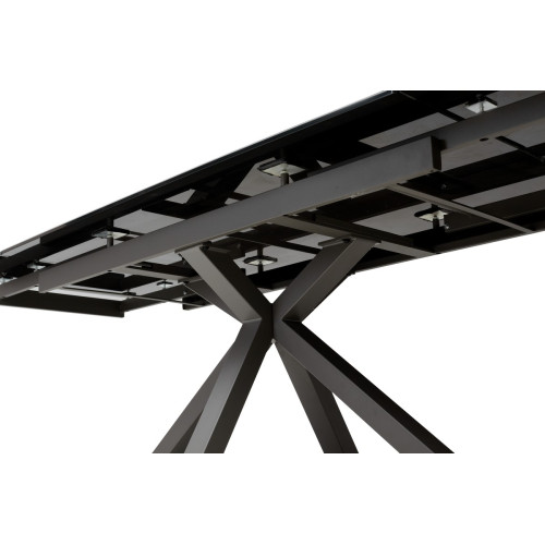 Стол ALTO 160 KL-136 Серый мрамор матовый, итальянская керамика/ GREY1 каркас М-City