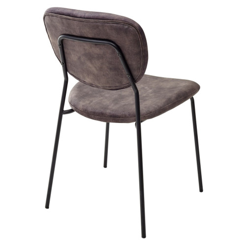 Стул CONVERS античный серый, велюр M-City
