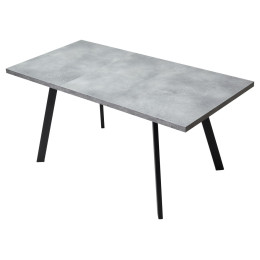 Стол BRICK M 120 Бетон Портленд/ Черный М-City