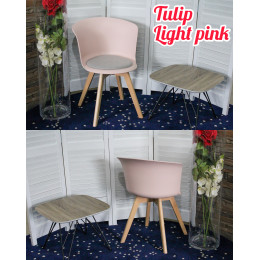 Стул TULIP LIGHT PINK М-City