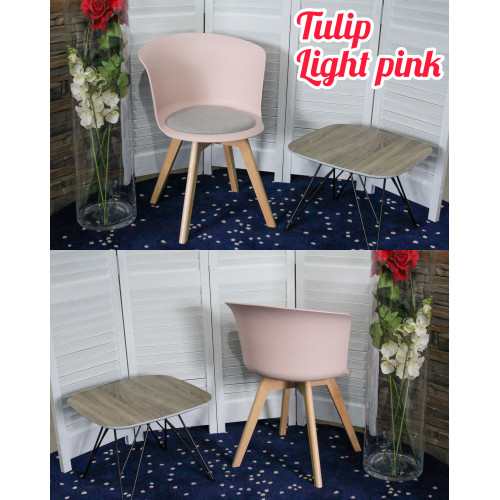 Стул TULIP LIGHT PINK М-City
