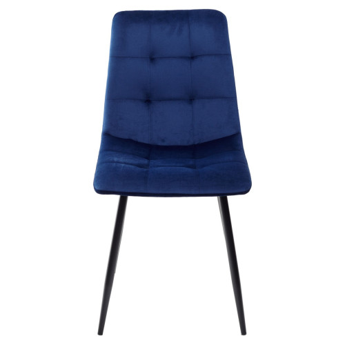 Стул BARI G062-49 СИНИЙ, велюр М-City