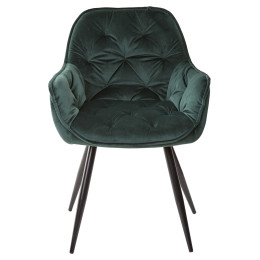 Стул MALTA BLUVEL-78 GREEN, велюр M-City