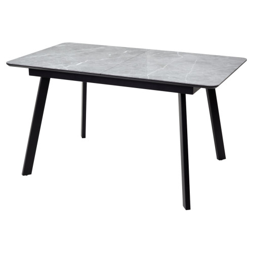 Стол АРУБА 140 СКОРПИО, стекло / ЧЕРНЫЙ М-City